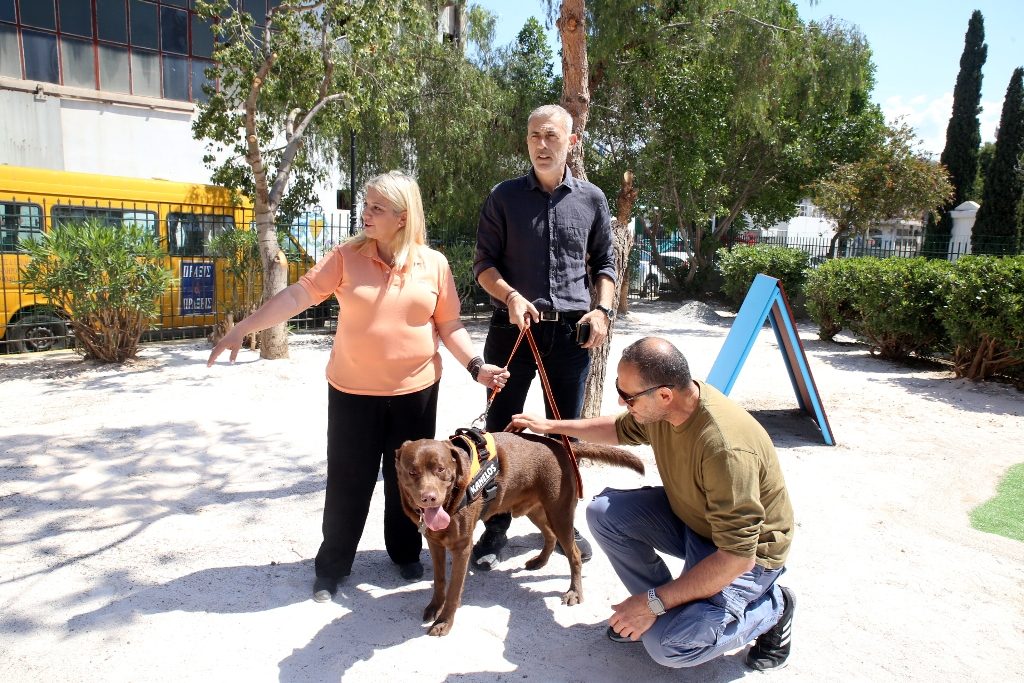 Το τέταρτο Δημοτικό Πάρκο σκύλων για τους τετράποδους φίλους μας άνοιξε τις πόρτες του στον Πειραιά