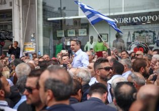 «Είμαστε η μόνη σοβαρή πρόταση διακυβέρνησης» – Περιοδεία Μητσοτάκη στον Πειραιά