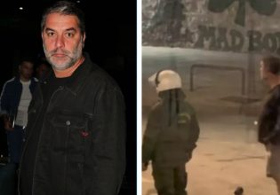 Στα επεισόδια στη Λεωφόρο ο Βασίλης Μπισμπίκης – Μπήκε στη μέση και τα άκουσε