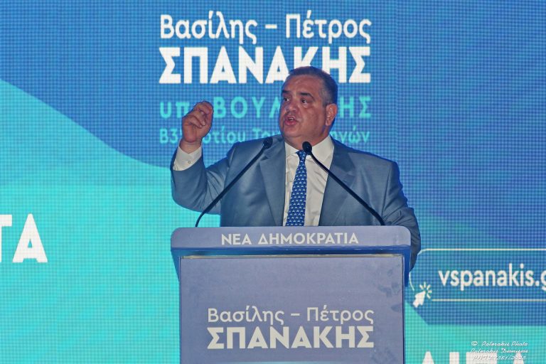 Βασίλης Σπανάκης: «Στις εκλογές της 21ης Μαΐου ζητάμε καθαρή λύση και καθαρή νίκη»