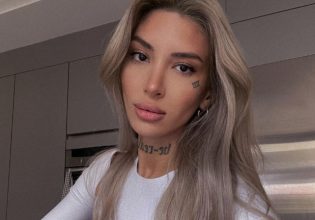 Μπέριλ ΜακΚίσικ: Έβαψε τα νύχια της ερυθρόλευκα πριν τον αγώνα Ολυμπιακός – Φενέρ