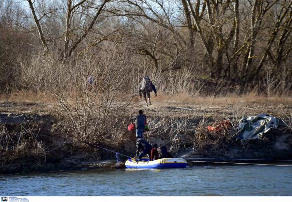 Έβρος: Διασώθηκαν 39 μετανάστες από νησίδα – Μεταξύ αυτών 15 παιδιά