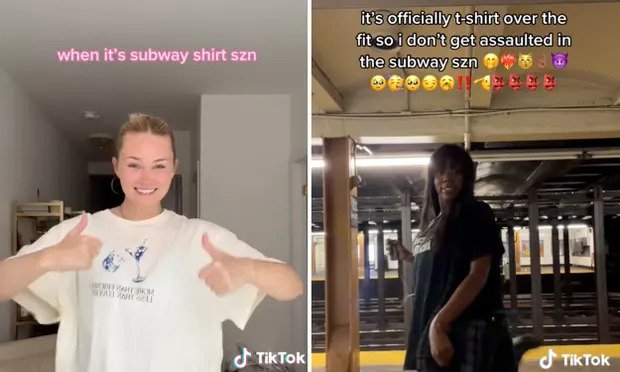 Τα κορίτσια φοράνε «μπλουζάκι του μετρό» για να αποφύγουν τα «περίεργα βλέμματα – Αλλά θα έπρεπε;