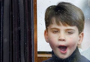 Έκλεψε την παράσταση ο πρίγκιπας Λούις στη στέψη του βασιλιά Καρόλου