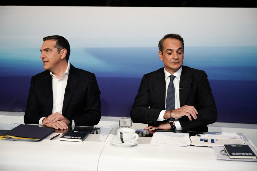 Η ατάκα του Τσίπρα στον Μητσοτάκη που δεν «έπιασαν» οι κάμερες του ντιμπέιτ