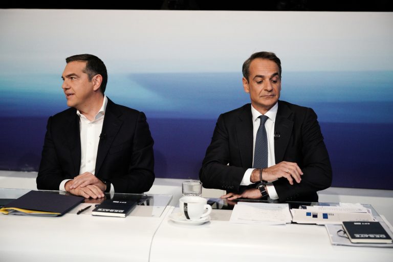 Η ατάκα του Τσίπρα στον Μητσοτάκη που δεν «έπιασαν» οι κάμερες του ντιμπέιτ