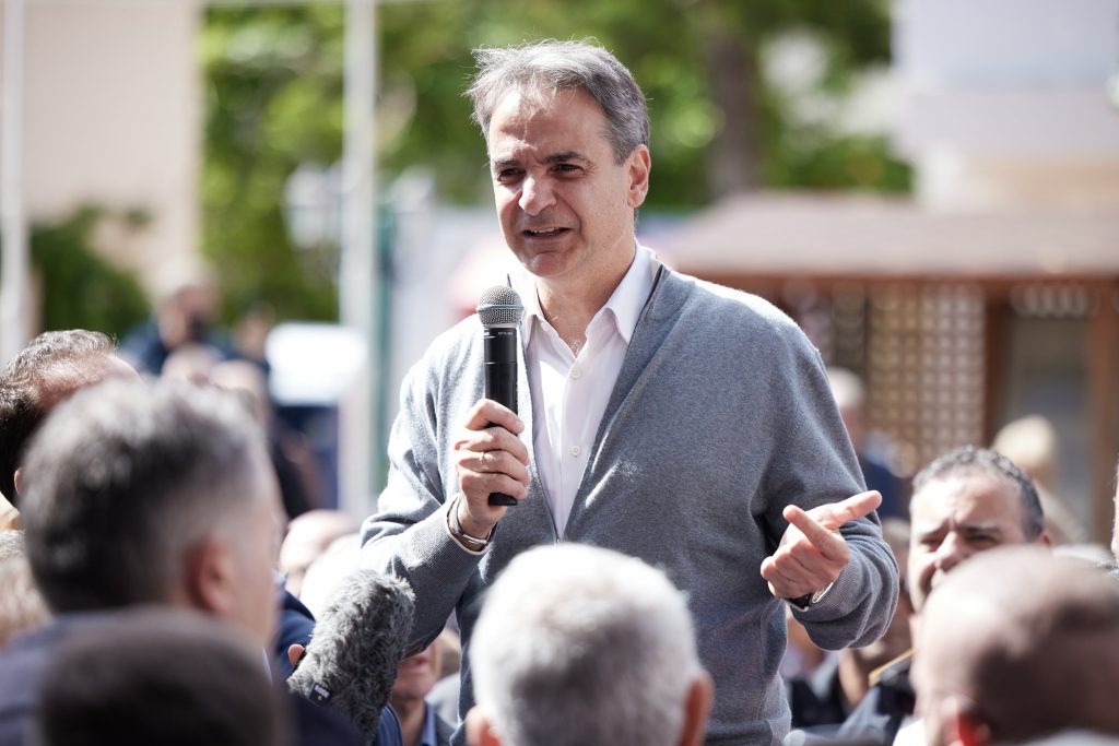 Μητσοτάκης από Λεχαινά: Εμείς μιλάμε για το μέλλον και αφήνουμε τους άλλους να ασχολούνται με την Ελλάδα του 1981