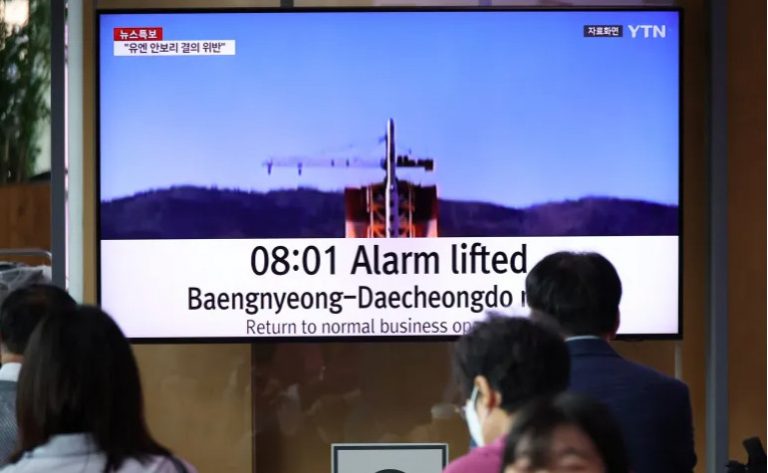 ΗΠΑ: «Εγείρει κίνδυνο αποσταθεροποίησης» η εκτόξευση από τη Βόρεια Κορέα