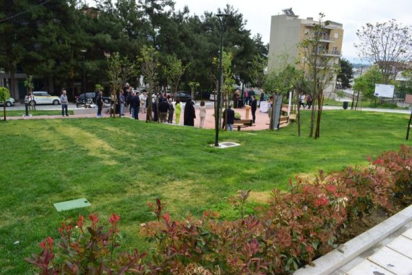Καλαμαριά: Εγκαίνια του νέου πάρκου πόλης