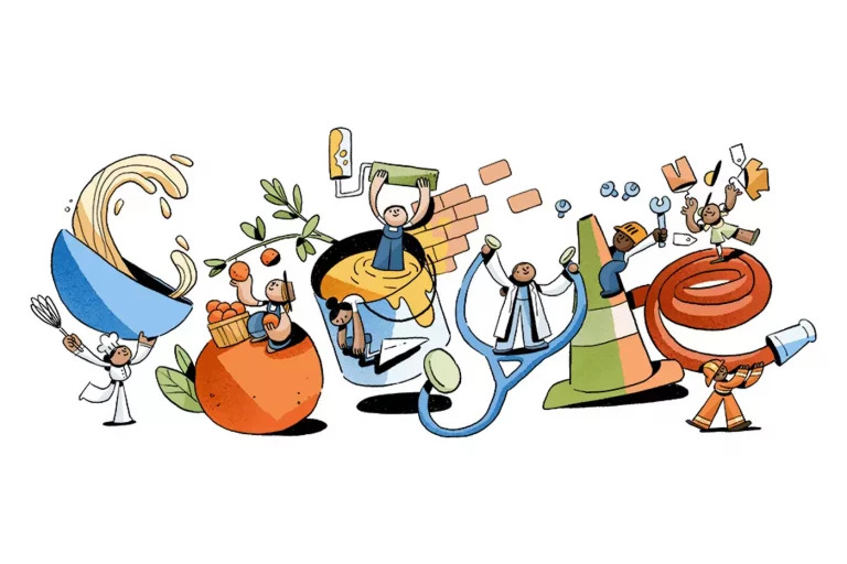 Εργατική Πρωτομαγιά: Η Google γιορτάζει με ένα Doodle