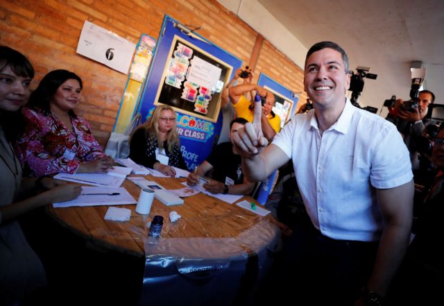 Παραγουάη: Νέος πρόεδρος ο υποψήφιος της Δεξιάς Σαντιάγο Πένια - Νίκησε τον κεντροαριστερό Αλέγκρε
