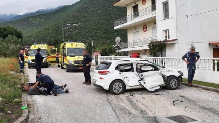 Τροχαίο με επτά τραυματίες – Ανάμεσά τους 7χρονο παιδί