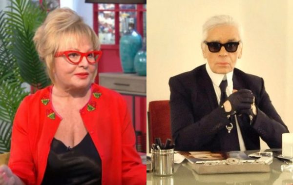 Βίκυ Παγιατάκη: Όταν συναντήθηκε με τον Καρλ Λάγκερφελντ