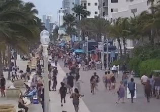 Πυροβολισμοί στην παραλία του Χόλιγουντ – Τρία παιδιά ανάμεσα στους εννέα τραυματίες