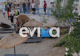 Εύβοια: Σοβαρό ατύχημα με δύο τζετ σκι σε παραλία – Δύο τραυματίες