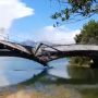Κατέρρευσε ξύλινη γέφυρα στο κέντρο της Άρτας – Δείτε βίντεο