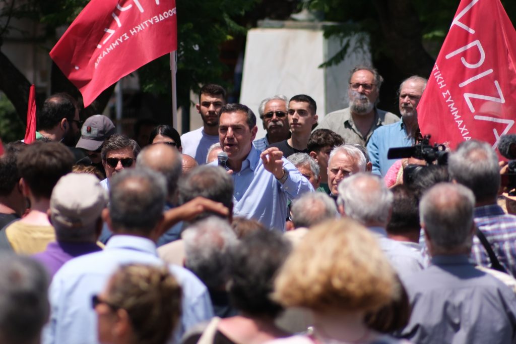 Τσίπρας: Κάθε προοδευτική ψήφος που δεν θα πάει στον ΣΥΡΙΖΑ εξ αντικειμένου ευνοεί το σχέδιο της ΝΔ