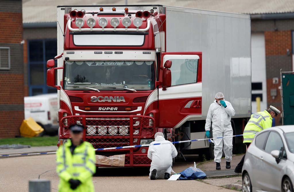 «Φορτηγό του θανάτου» στο Έσσεξ: Ένοχος για 39 ανθρωποκτονίες δήλωσε εγκέφαλος της συμμορίας διακινητών