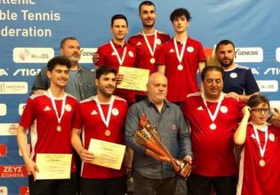 Ιστορικό τρεμπλ για τον Ολυμπιακό στο πινγκ πονγκ