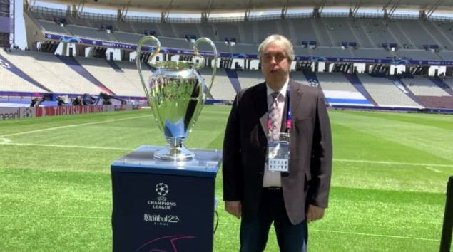 Το τρόπαιο του Champions League στο ΜEGA