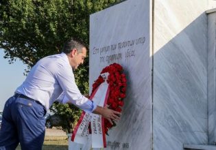 Στεφάνι στο μνημείο του αγρότη στο Κιλελέρ κατέθεσε ο Τσίπρας – Τι του χάρισαν