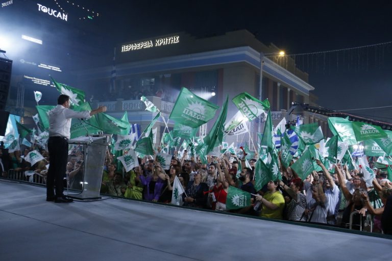 Εκλογές: Επιστρέφει το ΠΑΣΟΚ στο «κάστρο» της Κρήτης