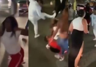 Άγριο ξύλο για μια θέση πάρκινγκ – Δείτε το βίντεο