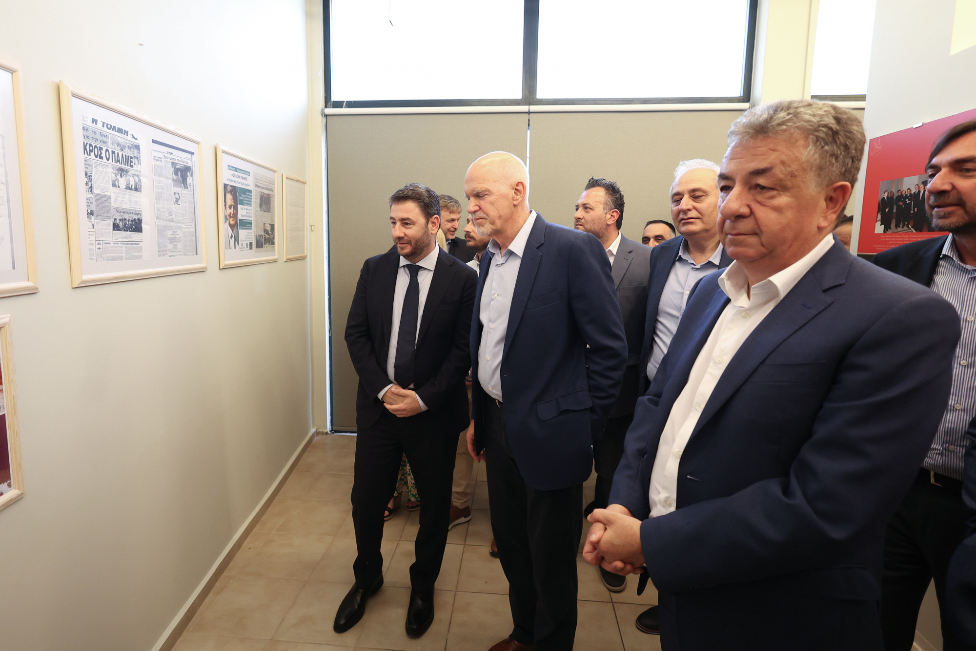 Νίκος Ανδρουλάκης: Στα εγκαίνια του μουσείου Ούλοφ Πάλμε