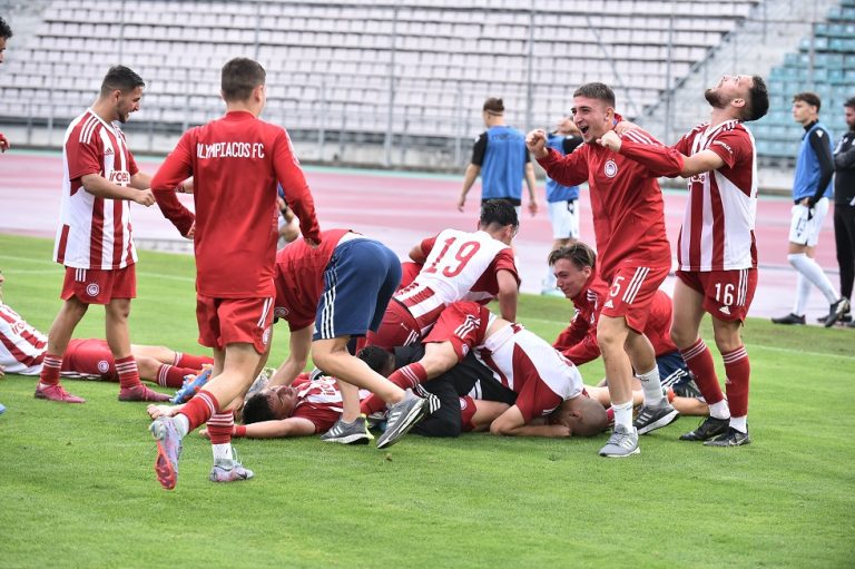 Ολυμπιακός Κ17 – ΠΑΟΚ Κ17 5-4: Πρωταθλητές οι ερυθρόλευκοι μετά από απίθανο τελικό