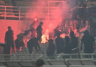 Προς οριστική διακοπή ο τέταρτος τελικός – Καταγγέλει εισβολή οπαδών από τη φυσούνα ο Ολυμπιακός!