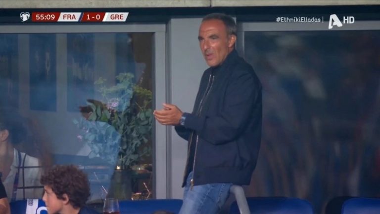 Νίκος Αλιάγας: Αντιδράσεις προκάλεσε το χειροκρότημα του στο γκολ της Γαλλίας