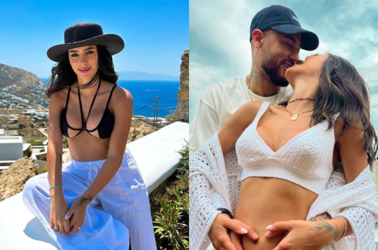 Στην Μύκονο η καλλονή σύντροφος του Νεϊμάρ