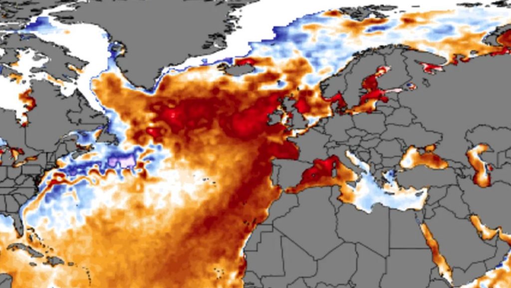 Κλιματική αλλαγή: Πρωτοφανής «θαλάσσιος καύσωνας» πλήττει τον Βόρειο Ατλαντικό