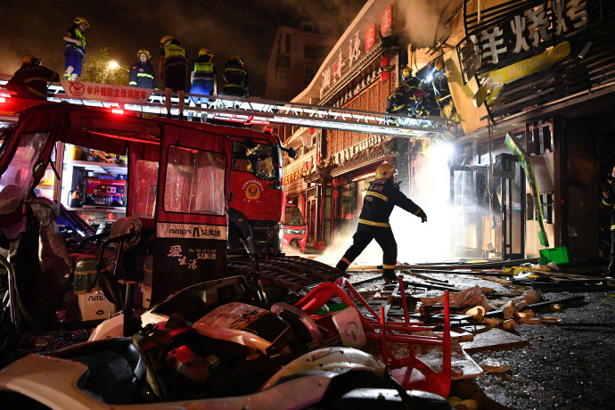 Έκρηξη σε εστιατόριο στην Κίνα: Τουλάχιστον 31 νεκροί