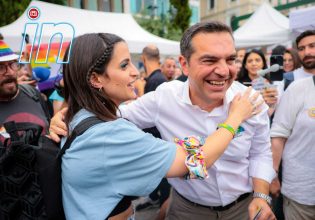 Ο Αλέξης Τσίπρας στο Athens Pride