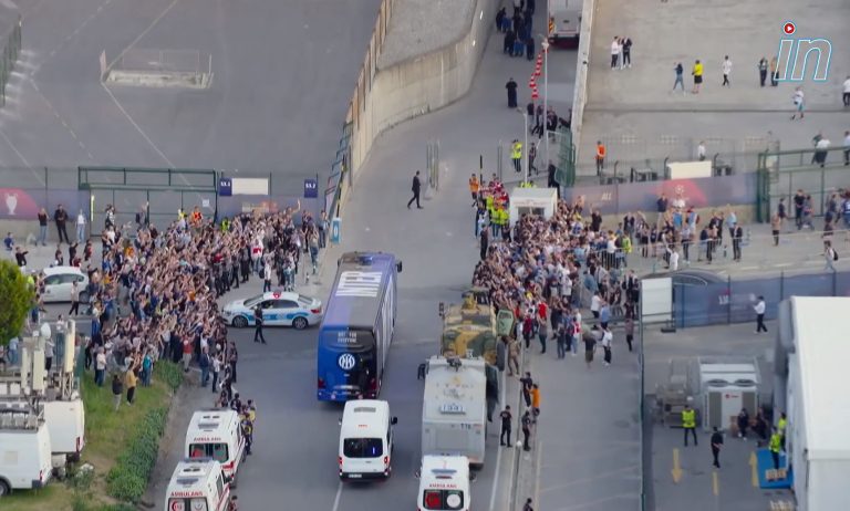 Έτοιμη να ανατρέψει όλα τα προγνωστικά – Έφτασε στο Στάδιο Ατατούρκ η Ίντερ