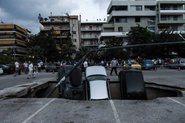Προς αποκατάσταση η καθίζηση σε περιοχή του Ιλισού