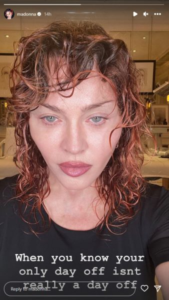 @ Madonna new look Instagram