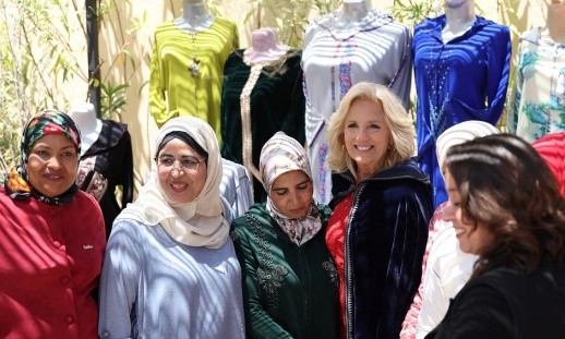 Επίσκεψη της Πρώτης Κυρίας των ΗΠΑ στο Μαρόκο