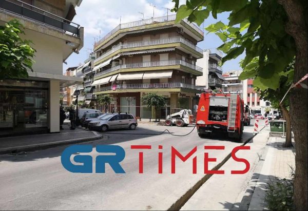 Συναγερμός στη Θεσσαλονίκη: Διαρροή φυσικού αερίου στη Νεάπολη