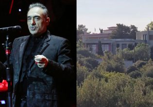 Νότης Σφακιανάκης: Κλειστή και έρημη η βίλα του τραγουδιστή στη Βάρκιζα