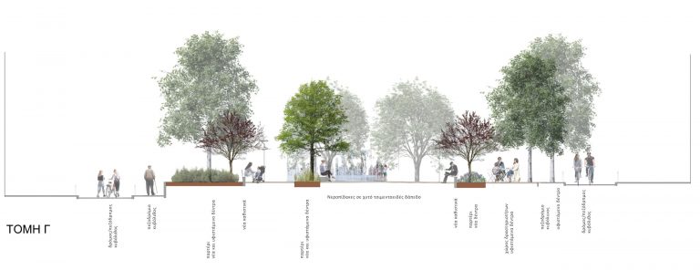 Οι πολίτες συνδιαμορφώνουν πλατεία στο Γέρακα