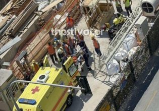 Εργατικό ατύχημα στη Θεσσαλονίκη: Έπεσε από ύψος 2,5 μέτρων στο εργοτάξιο του μετρό