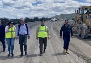 Στην κυκλοφορία δίνεται η νέα γέφυρα Δολιανών