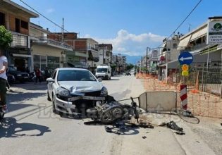 Εργατικό ατύχημα στη Λαμία: Σύγκρουση διανομέα που επέβαινε σε μηχανάκι με αυτοκίνητο