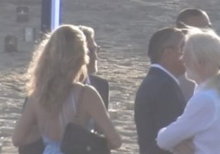 Ο «άτακτος» Τζορτζ Κλούνεϊ: Φλερτάρει ξανθιά καλλονή στη Μύκονο