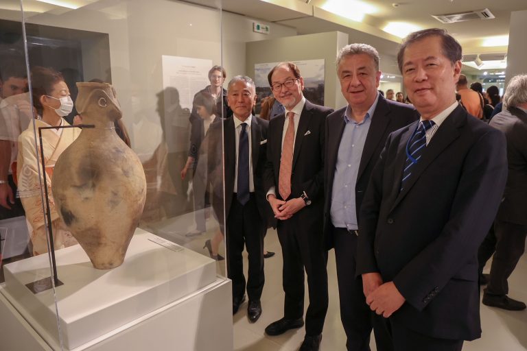 Εγκαινιάστηκε η έκθεση με τους Αρχαιολογικούς Θησαυρούς από την Ιαπωνία