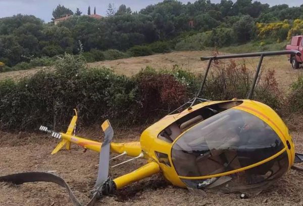 Κεφαλονιά: Αναγκαστική προσγείωση ελικοπτέρου – Δύο τραυματίες