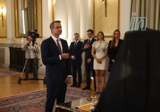 Στιγμιότυπα από την ορκωμοσία του Κυριάκου Μητσοτάκη – Παρούσα όλη η οικογένειά του