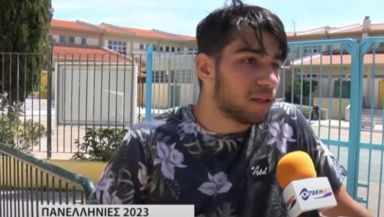 O πιο… χαλαρός μαθητής των πανελλαδικών: «Τώρα κλάιν ό,τι γίνει…»
